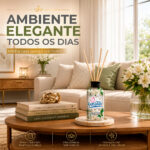 Difusor de Aromas Perfumado Chá Branco 100ml Novo Frescor - Imagem 2