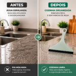 Rodinho de Pia 21,5cm Multiuso Plástico Cozinha Banheiro - Imagem 6