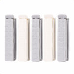 Kit Prendedor Plástico Lacre Fecha Pacote 5 Unidades 7,5cm