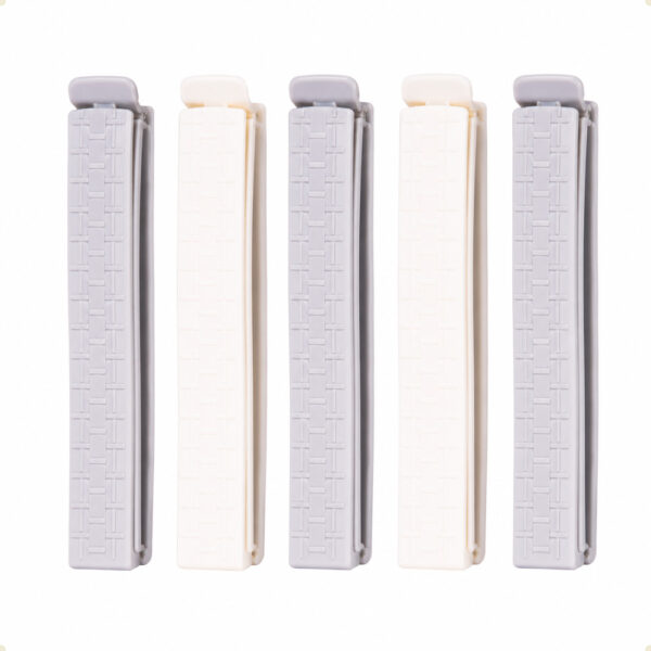 Kit Prendedor Plástico Lacre Fecha Pacote 5 Unidades 11cm