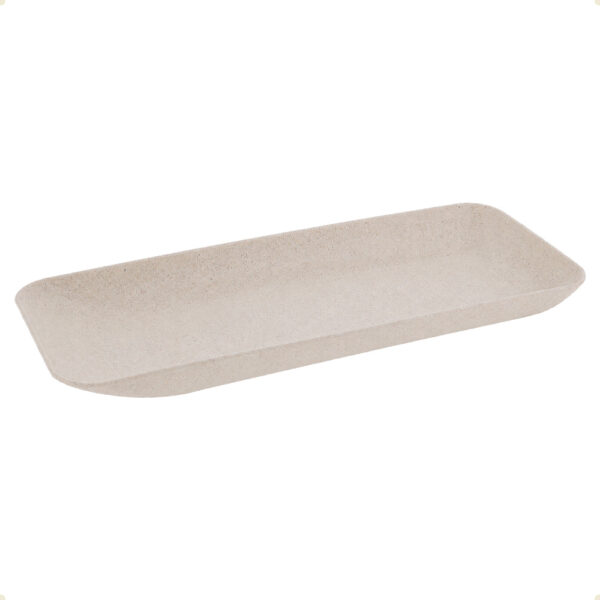 Travessa Retangular Pequena Evo 26x10,8x2cm Marfim