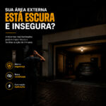 Kit 3 Refletores LED 30W Slim 6500K Frio Bivolt Economax - Imagem 2