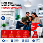 Kit 10 Lâmpada LED Kian Classic 12W Bivolt 6500K Branco Frio - Imagem 3