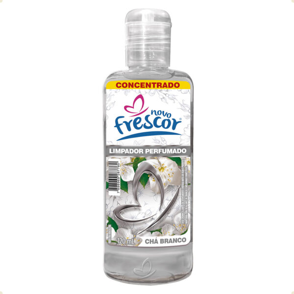 Limpador Perfumado Concentrado Chá Branco 120ml Novo Frescor