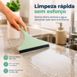 Rodinho de Pia 21,5cm Multiuso Plástico Cozinha Banheiro - Imagem 4