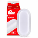 Luminária LED Kian Turtle 12W Oval Sobrepor 4000K Neutro
