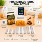 Kit Prendedor Plástico Lacre Fecha Pacote 14 Unidades - Imagem 6