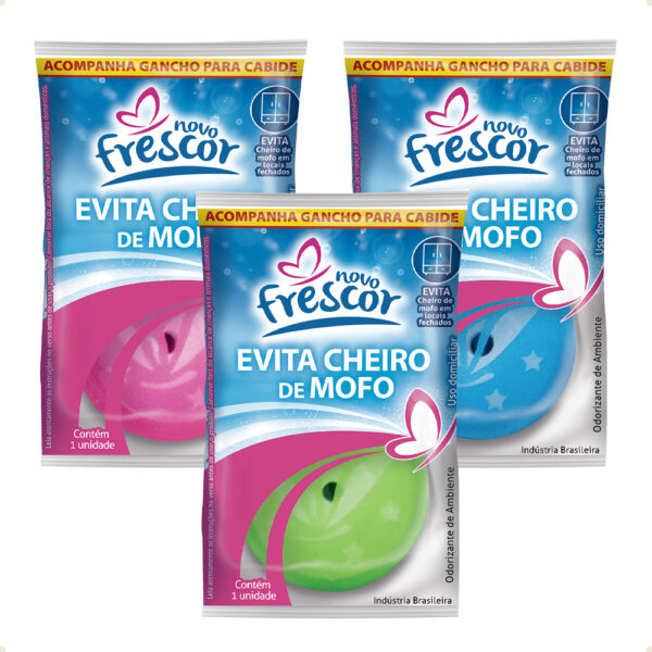 Evita Cheiro de Mofo Fragrâncias Mistas Novo Frescor