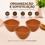 Kit 3 Petisqueiras Funny Evo Sustentável Lanches Festas - Imagem 2
