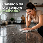 Rodinho de Pia 21,5cm Multiuso Plástico Cozinha Banheiro - Imagem 2