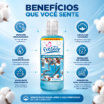 Limpador Perfumado Concentrado Algodão 120ml Novo Frescor - Imagem 5