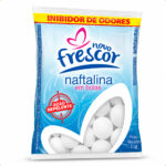 Naftalina em Bolas Inibidor de Odores 21g Novo Frescor