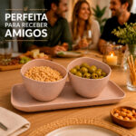 Kit Petisqueira Funny Evo 3 Peças Sustentável Lanches Festas - Imagem 2