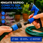 Esguicho 5 Posições Rayco Kit Conectores Mangueira Jardim - Imagem 2
