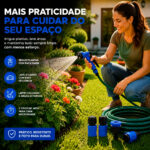 Esguicho 5 Posições Rayco Kit Conectores Mangueira Jardim - Imagem 3