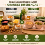Kit Petisqueira Funny Evo 3 Peças Sustentável Lanches Festas - Imagem 6
