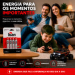 Kit 40 Pilhas AAA Palito Kian 1.5V Zinco Longa Duração - Imagem 7