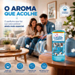 Limpador Perfumado Concentrado Algodão 120ml Novo Frescor - Imagem 6