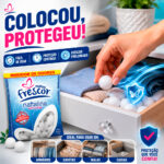 Naftalina em Bolas Inibidor de Odores 21g Novo Frescor - Imagem 5
