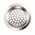 Protetor Ralo de Pia 7cm Aço Inox Lavável Reutilizável