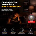 Kit 10 Lâmpadas LED Kian Classic 9W Bivolt 6500K Branco Frio - Imagem 2