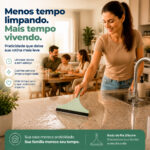 Rodinho de Pia 21,5cm Multiuso Plástico Cozinha Banheiro - Imagem 7