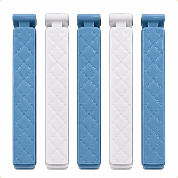 Kit Clip Prendedor Embalagens Plástico 5 Unidades 11cm