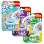 Kit 3 Gel Adesivo Sanitário7g Novo Frescor 1 Aplicação
