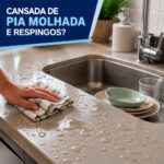 Rodinho de Pia Mini 13cm Multiuso Plástico Cozinha Banheiro - Imagem 2