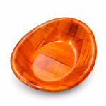 Travessa Oval Bambu Envernizado P 19,5x14cm Yins Home