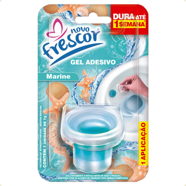 Gel Adesivo Sanitário Marine 7g Novo Frescor 1 Aplicação