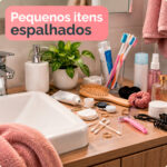 Kit 2 Cestos Organizadores Plásticos Multiuso 12x8x14cm - Imagem 2