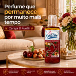 Kit Limpador Perfumado 120ml Difusor de Aromas Cereja Avelã - Imagem 4