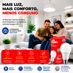 Kit 10 Lâmpadas LED Kian Classic 9W Bivolt 4000K Neutro - Imagem 3