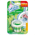 Gel Adesivo Sanitário Limão 7g Novo Frescor 1 Aplicação
