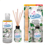 Kit Limpador Perfumado 120ml + Difusor de Aromas Chá Branco